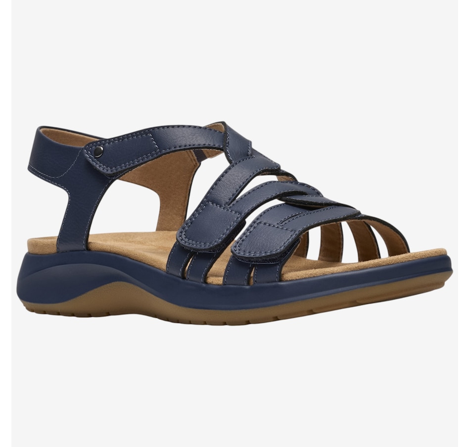 Image 123861_NVY.jpg, Product 123-861 / Price $69.99, Clarks Maelynn Paige Adjustable Sandal from Clarks Footwear on TSC.ca's Shoes department