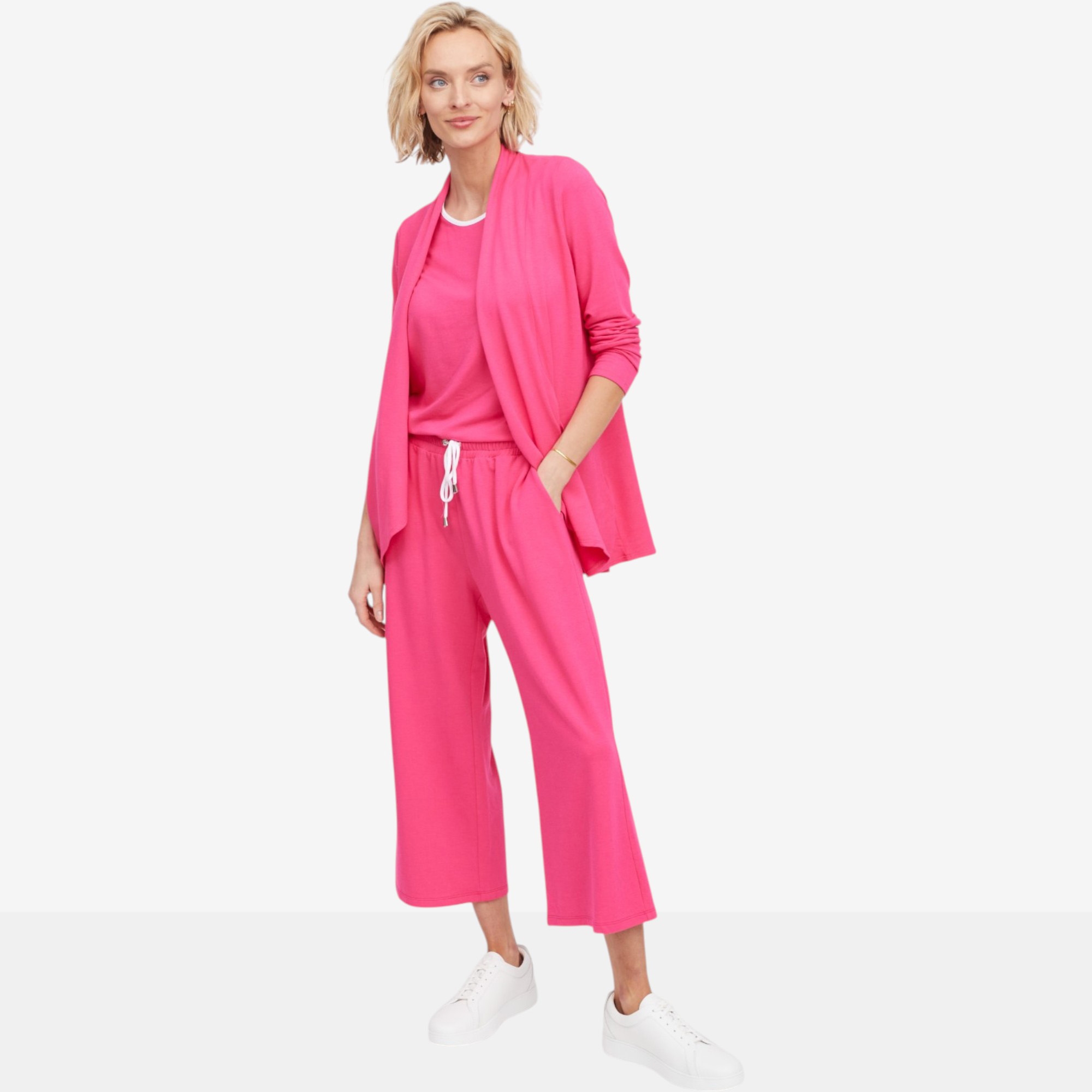 Mr. Max Soft Touch Terry Serena Open Cardigan with Pockets - TSC.ca