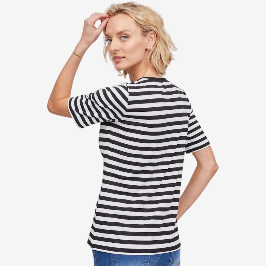 Image 123867_ALTMORE3.jpg, Product 123-867 / Price $47.88, Mr. Max Venus Elbow Sleeve Stripe Top with Heart Detail from Mr. Max on TSC.ca's Fashion department