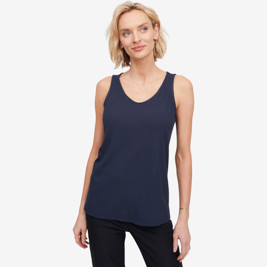 Image 123871_MAR.jpg, Product 123-871 / Price $34.88, Mr. Max Sleeveless V-Neck Bamboo Rib Top from Mr. Max on TSC.ca's Fashion department