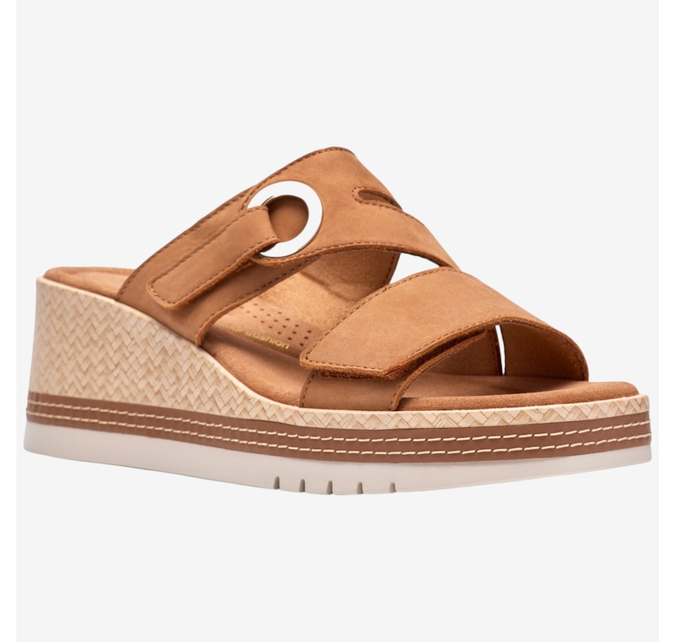 Image 123937_TN.jpg, Product 123-937 / Price $150.00, Clarks Kidiki Cove Wedge Sandal from Clarks Footwear on TSC.ca's Shoes department