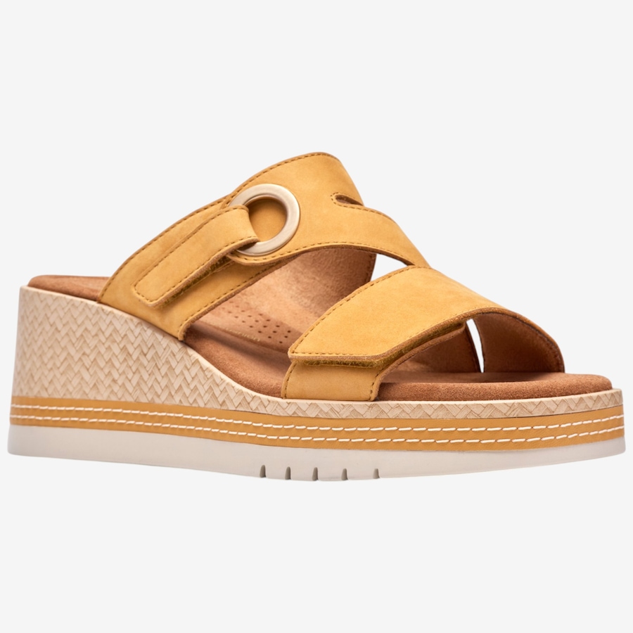 Image 123937_YEL.jpg, Product 123-937 / Price $89.88, Clarks Kidiki Cove Wedge Sandal from Clarks Footwear on TSC.ca's Shoes department