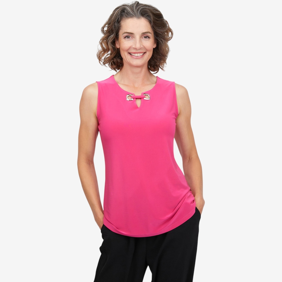 Image 124000_HPI.jpg, Product 124-000 / Price $59.99, Mr. Max Brazil Knit Top with Eyelet Detail from Mr. Max on TSC.ca's Fashion department
