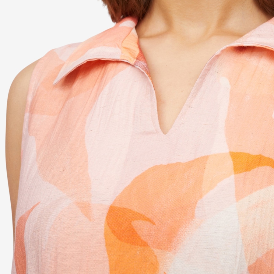 Image 124060_ALTMORE1.jpg, Product 124-060 / Price $79.99, Mr. Max Linen Look Sleeveless Grace Tunic with Side Slits from Mr. Max on TSC.ca's Fashion department