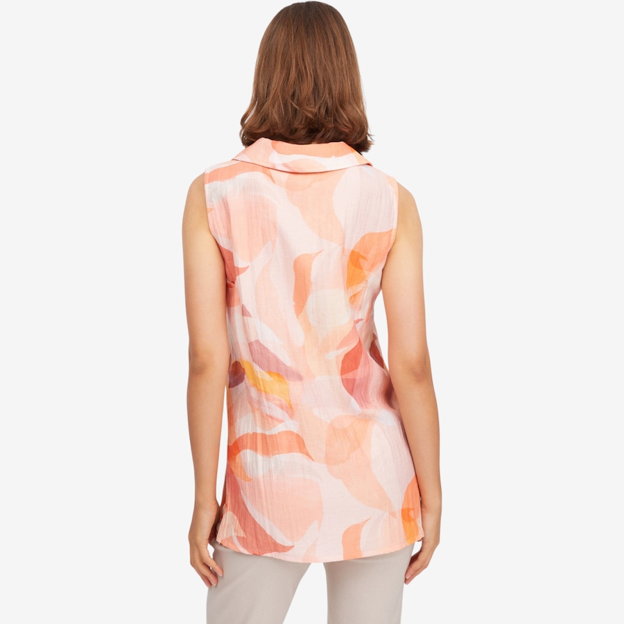 Image 124060_ALTMORE4.jpg, Product 124-060 / Price $79.99, Mr. Max Linen Look Sleeveless Grace Tunic with Side Slits from Mr. Max on TSC.ca's Fashion department