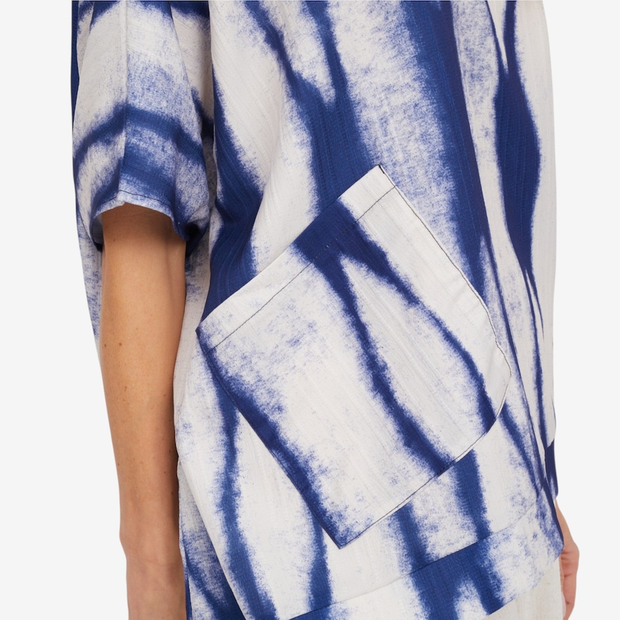 Image 124116_ALTMORE3.jpg, Product 124-116 / Price $79.99, Red Coral Vertical Wash Print Tunic Top from Red Coral Fashions on TSC.ca's Fashion department
