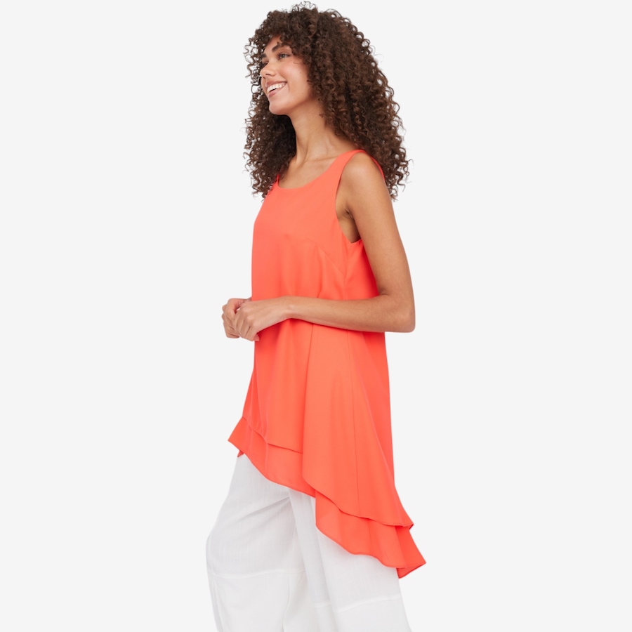 Image 124126_ALTMORE2.jpg, Product 124-126 / Price $84.99, Red Coral High Flow Double Layered Top from Red Coral Fashions on TSC.ca's Fashion department