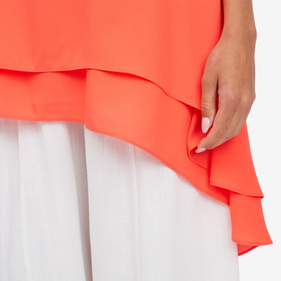 Image 124126_ALTMORE3.jpg, Product 124-126 / Price $84.99, Red Coral High Flow Double Layered Top from Red Coral Fashions on TSC.ca's Fashion department
