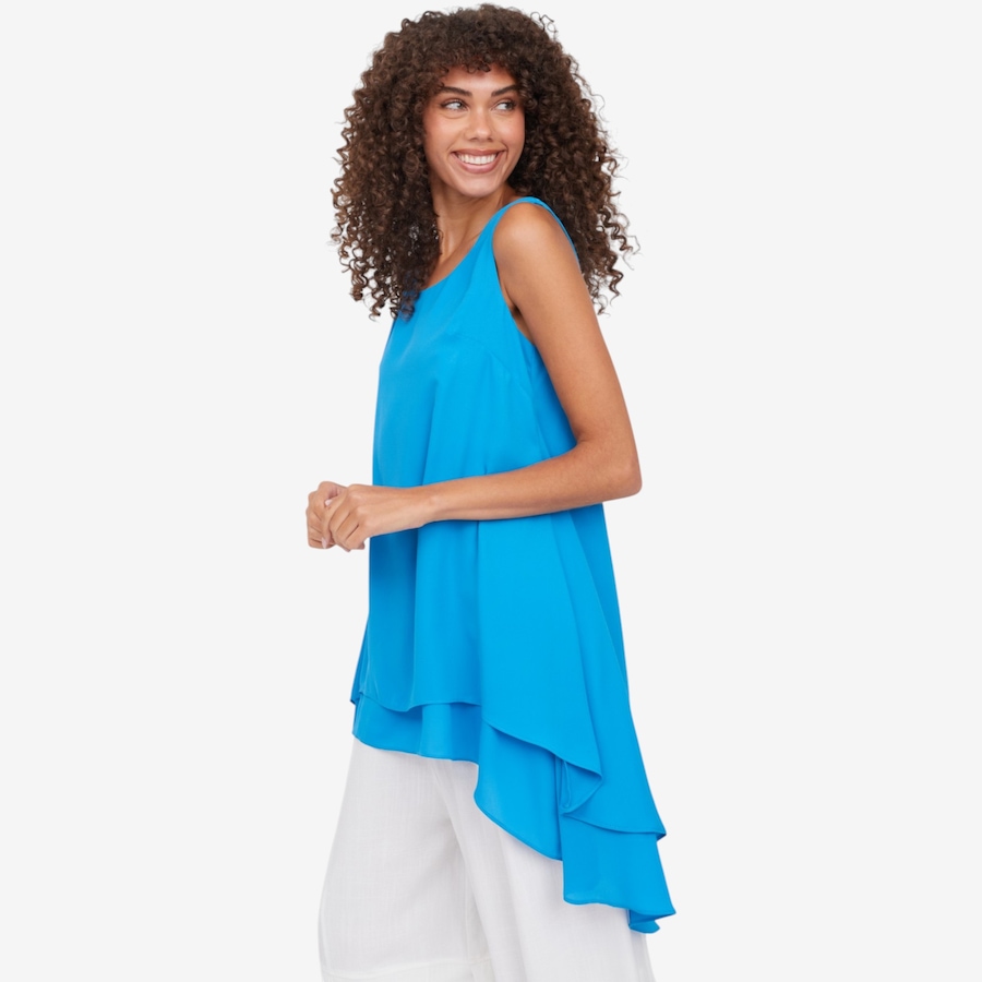 Image 124126_ALTMORE5.jpg, Product 124-126 / Price $84.99, Red Coral High Flow Double Layered Top from Red Coral Fashions on TSC.ca's Fashion department