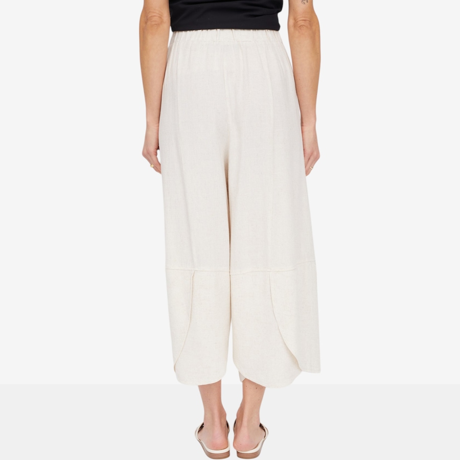 Image 124127_ALTMORE3.jpg, Product 124-127 / Price $99.99, Red Coral Linen Cotton Blend Tulip Hem Pant from Red Coral Fashions on TSC.ca's Fashion department