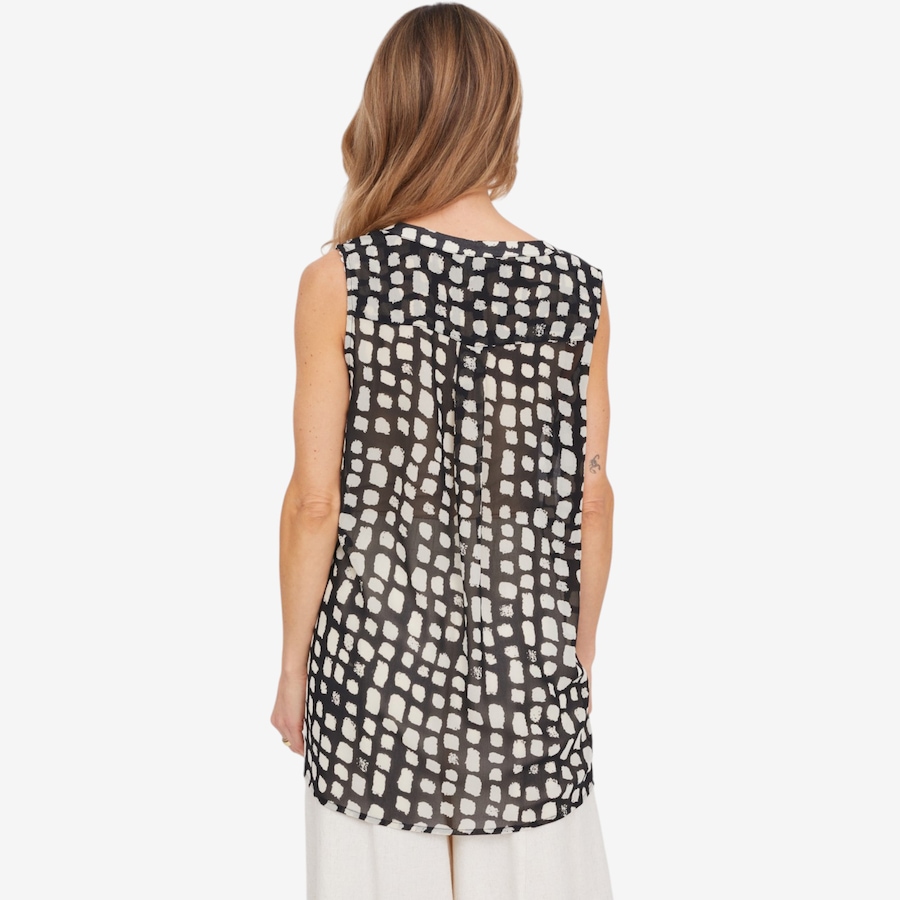 Image 124128_ALTMORE4.jpg, Product 124-128 / Price $74.99, Red Coral Notch Neck Print Top from Red Coral Fashions on TSC.ca's Fashion department