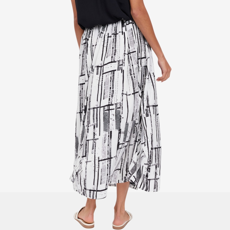 Image 124133_ALTMORE4.jpg, Product 124-133 / Price $89.99, Red Coral Gathers and Pleats Elastic Waist Skirt from Red Coral Fashions on TSC.ca's Fashion department
