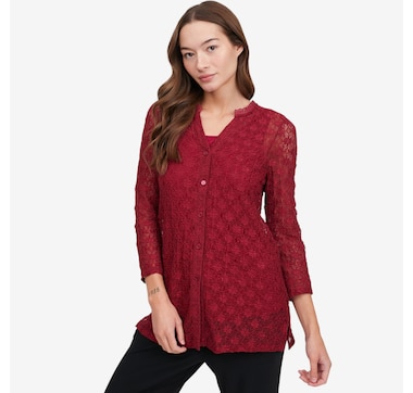 Hailey Lyn Stretch Lace Top