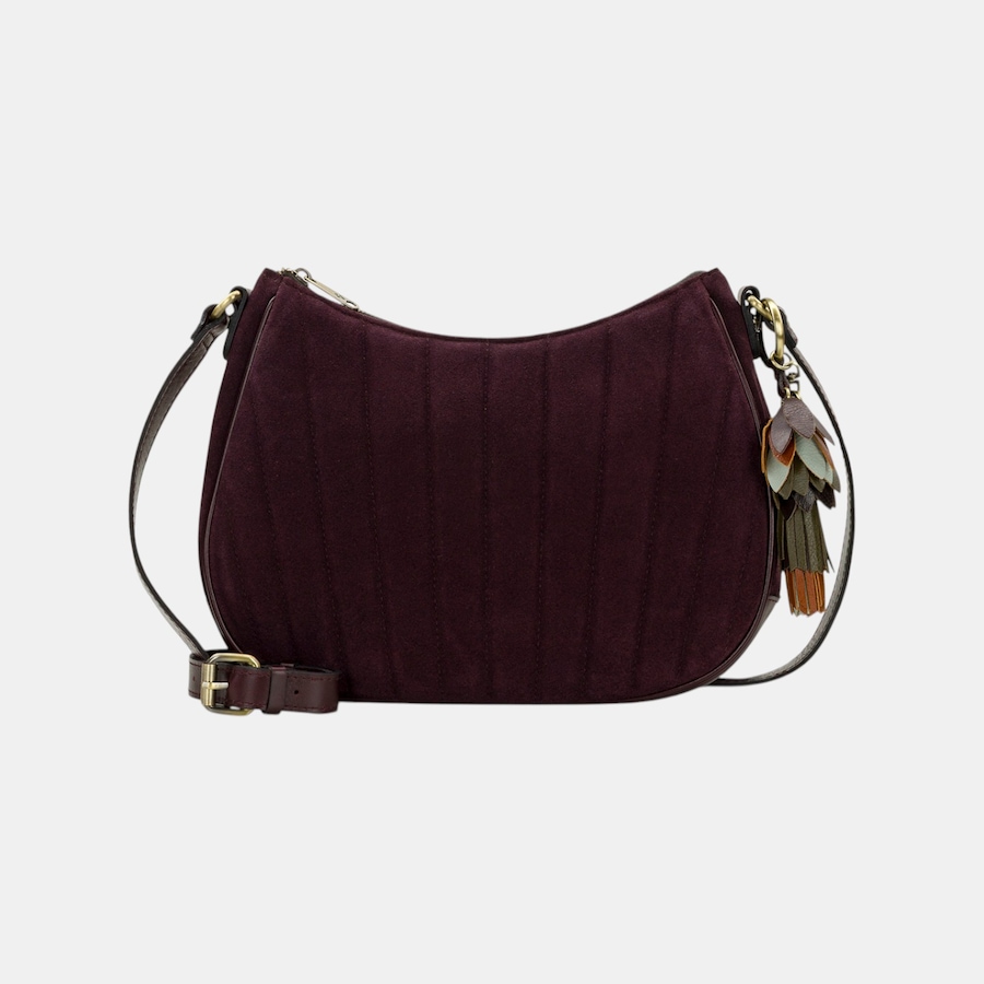 Image 124534_PLM.jpg, Product 124-534 / Price $99.99, Patricia Nash Sascha Hobo with Flower Tassel from Patricia Nash on TSC.ca's Fashion department