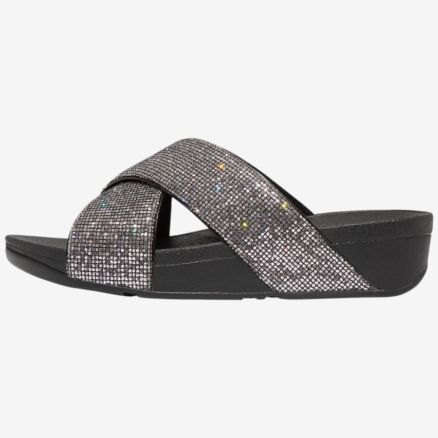 Image 124695_ALTMORE4.jpg, Product 124-695 / Price $120.00, FitFlop Lulu Glitterball Cross Slides from FitFlop on TSC.ca's Shoes department