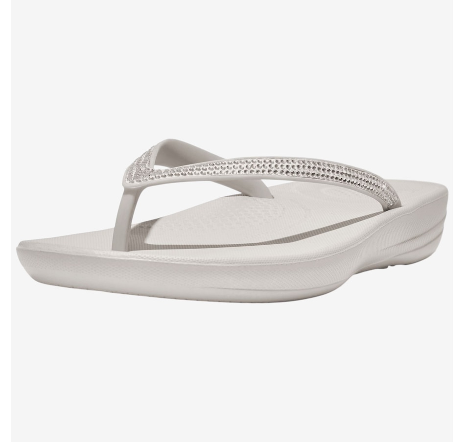 Image 124696_GRY.jpg, Product 124-696 / Price $39.99, FitFlop Sparkle Classic Iqushion Ergonomic Flip Flop from FitFlop on TSC.ca's Shoes department