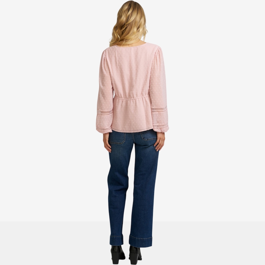 Image 124893_ALTMORE2.jpg, Product 124-893 / Price $79.00, ELLE Lace Detail Blouse from ELLE on TSC.ca's Fashion department