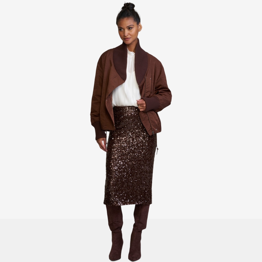 Image 124898_ALTMORE2.jpg, Product 124-898 / Price $180.00, ELLE Oversized Bomber Coat from ELLE on TSC.ca's Fashion department
