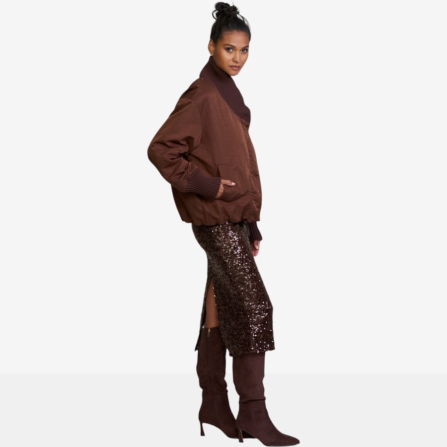 Image 124898_ALTMORE3.jpg, Product 124-898 / Price $180.00, ELLE Oversized Bomber Coat from ELLE on TSC.ca's Fashion department