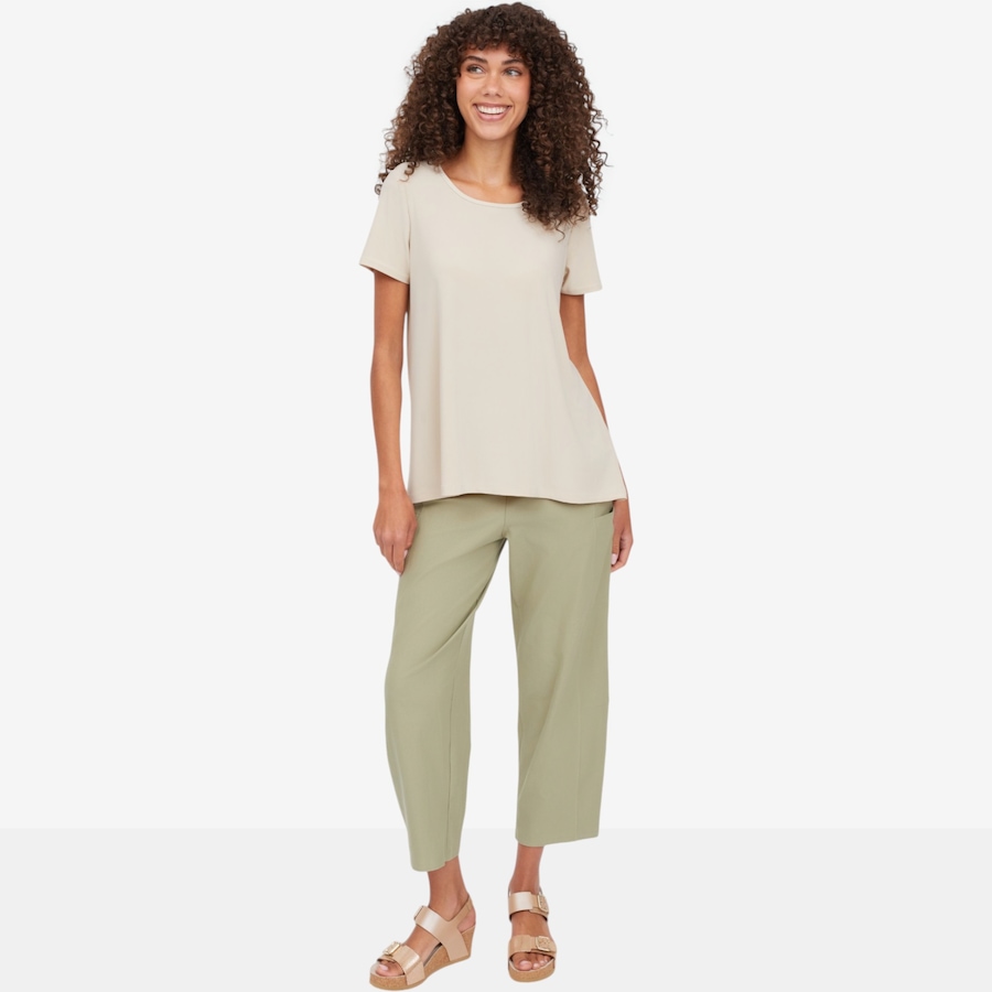 Image 125026_ALTMORE2.jpg, Product 125-026 / Price $69.99, Kim & Co. Deluxe Denim Knit Relaxed Cargo Ankle Length Pant from Kim & Co. on TSC.ca's Fashion department