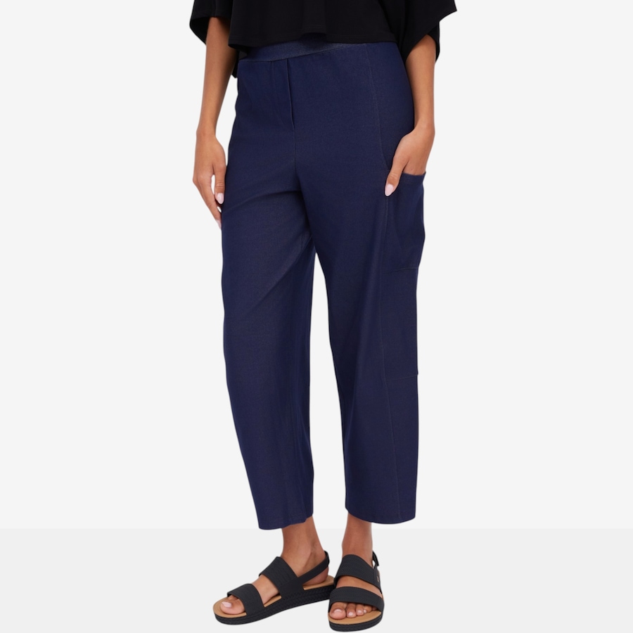 Image 125026_ALTMORE4.jpg, Product 125-026 / Price $69.99, Kim & Co. Deluxe Denim Knit Relaxed Cargo Ankle Length Pant from Kim & Co. on TSC.ca's Fashion department