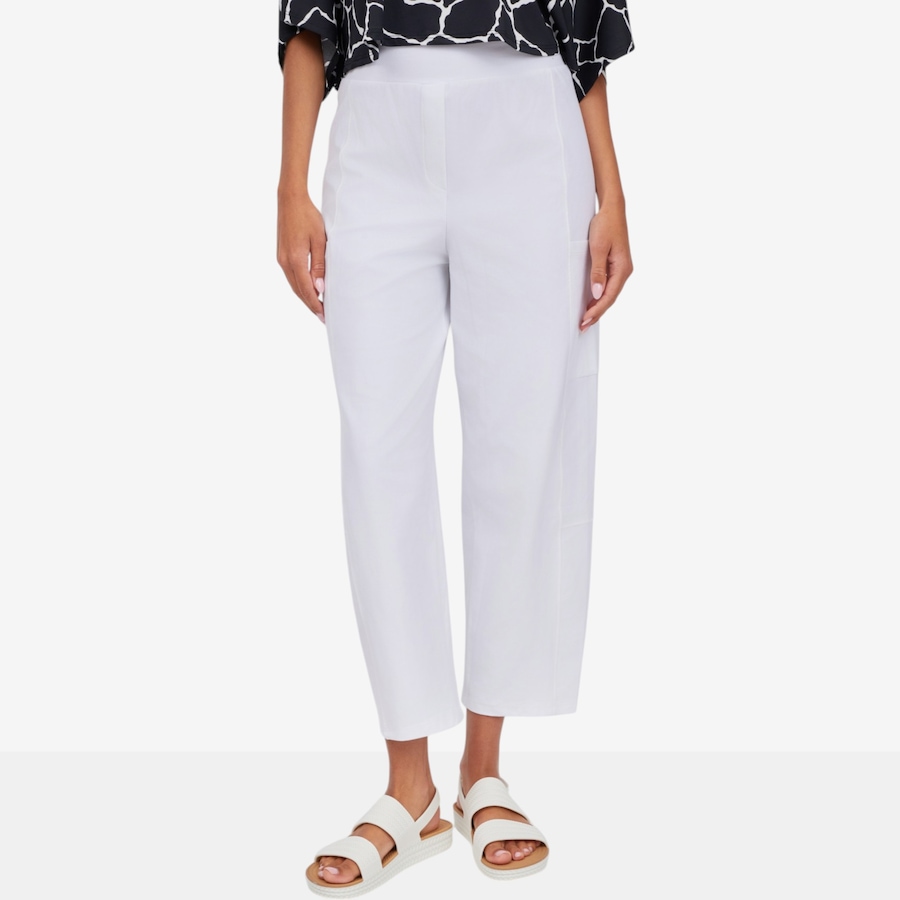 Image 125026_OWH.jpg, Product 125-026 / Price $69.99, Kim & Co. Deluxe Denim Knit Relaxed Cargo Ankle Length Pant from Kim & Co. on TSC.ca's Fashion department