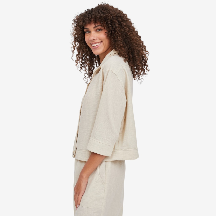 Image 125028_ALTMORE1.jpg, Product 125-028 / Price $89.99, Kim & Co. Linen Feel 3/4 Length Sleeve Light Jacket from Kim & Co. on TSC.ca's Fashion department