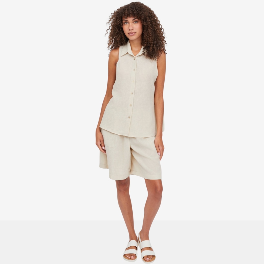 Image 125034_ALTMORE3.jpg, Product 125-034 / Price $69.99, Kim & Co. Linen Feel Sleeveless Shirt from Kim & Co. on TSC.ca's Fashion department