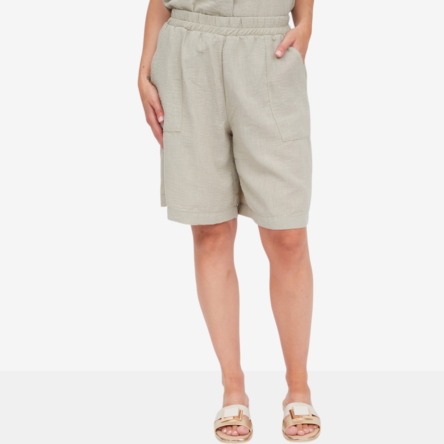 Image 125035_CED.jpg, Product 125-035 / Price $39.88, Kim & Co. Linen Feel Shorts with Patch Pockets from Kim & Co. on TSC.ca's Fashion department