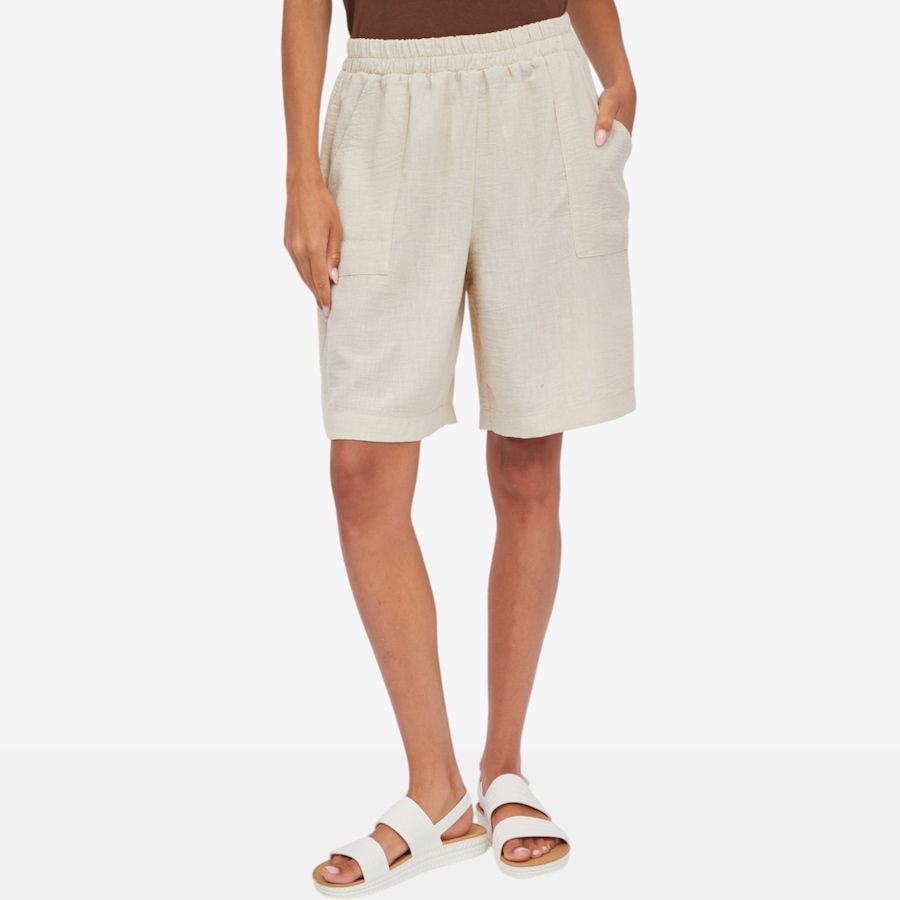 Image 125035_SAN.jpg, Product 125-035 / Price $39.88, Kim & Co. Linen Feel Shorts with Patch Pockets from Kim & Co. on TSC.ca's Fashion department