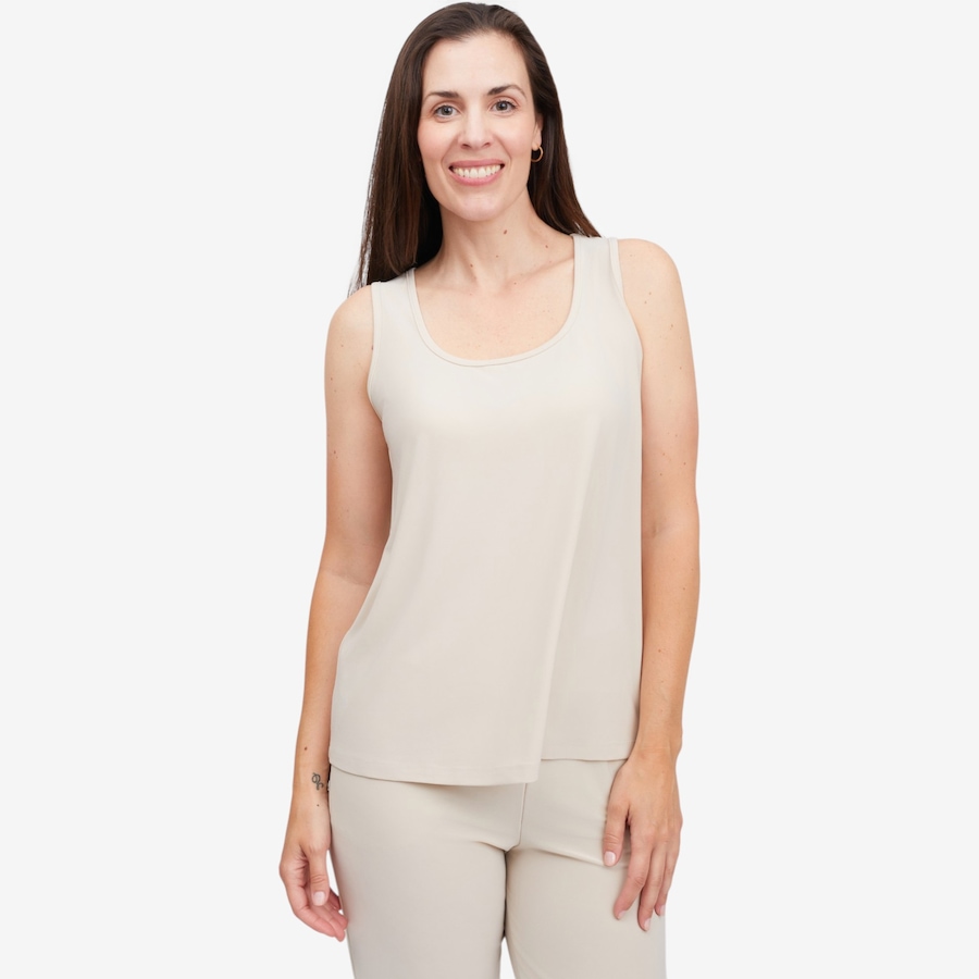 Image 125059_SAN.jpg, Product 125-059 / Price $54.99, Kim & Co. Brazil Knit Sleeveless Vest Top from Kim & Co. on TSC.ca's Fashion department