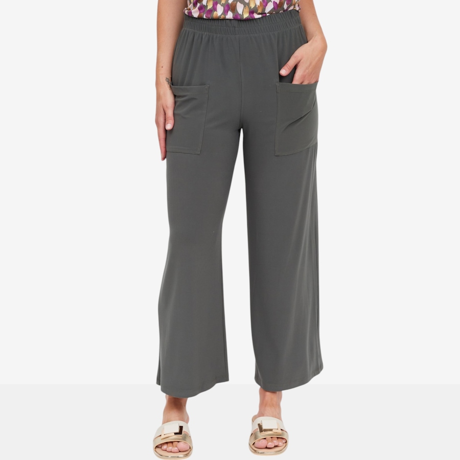 Image 125062_DARSE.jpg, Product 125-062 / Price $79.99, Kim & Co. Brazil Knit Wide Ankle Length Yassi Pant from Kim & Co. on TSC.ca's Fashion department