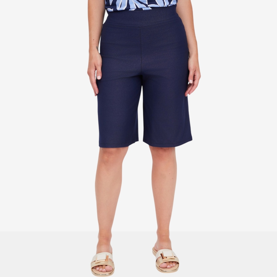 Image 125087_ID.jpg, Product 125-087 / Price $69.99, Kim & Co. Deluxe Denim Knit Louise Shorts from Kim & Co. on TSC.ca's Fashion department