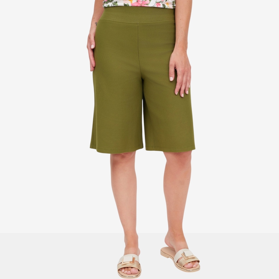 Image 125087_OLI.jpg, Product 125-087 / Price $69.99, Kim & Co. Deluxe Denim Knit Louise Shorts from Kim & Co. on TSC.ca's Fashion department