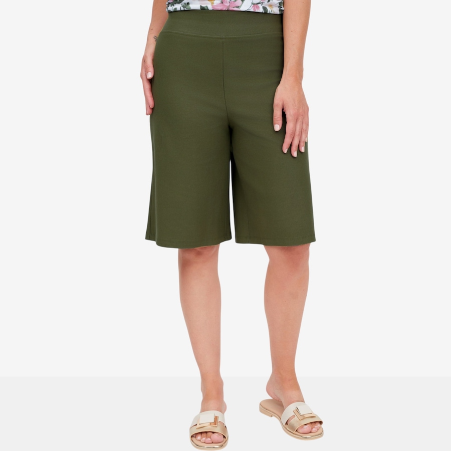 Image 125087_TYM.jpg, Product 125-087 / Price $69.99, Kim & Co. Deluxe Denim Knit Louise Shorts from Kim & Co. on TSC.ca's Fashion department