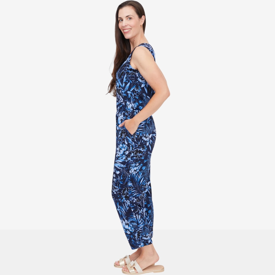 Image 125143_ALTMORE2.jpg, Product 125-143 / Price $74.99, Kim & Co. Brazil Knit Sleeveless Ankle Length Jumpsuit from Kim & Co. on TSC.ca's Fashion department