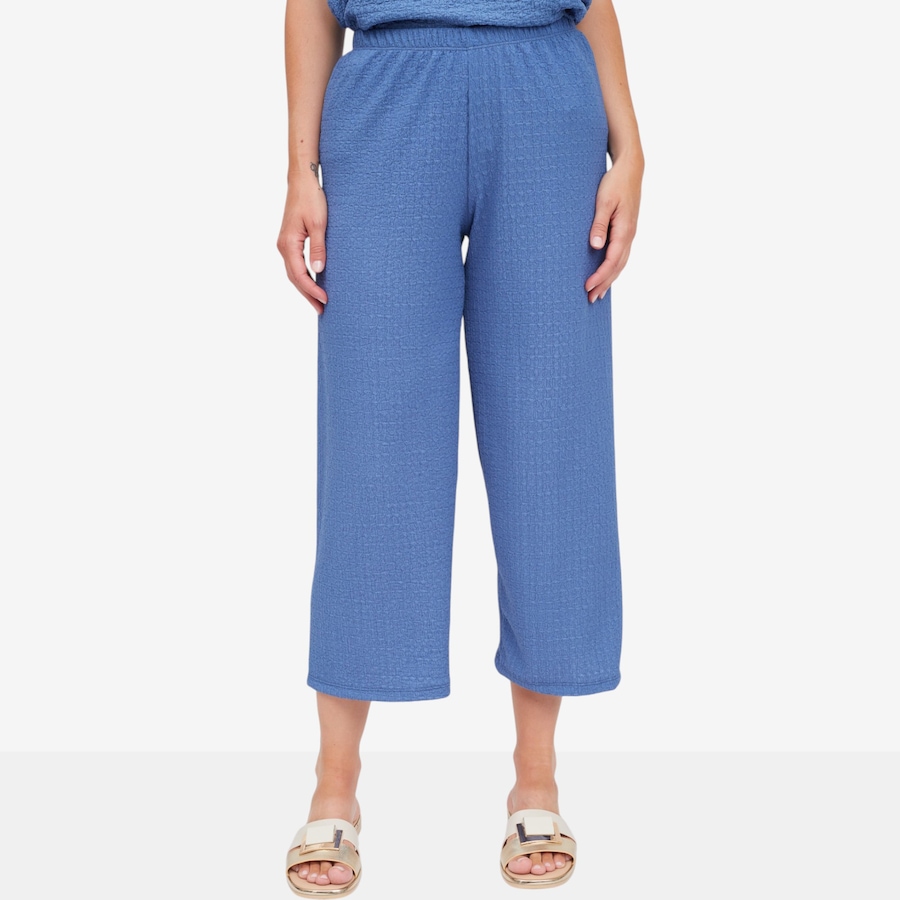 Image 125157_CHMBL.jpg, Product 125-157 / Price $74.99, Kim & Co. Mini Pop Knit Relaxed Cropped Pant from Kim & Co. on TSC.ca's Fashion department