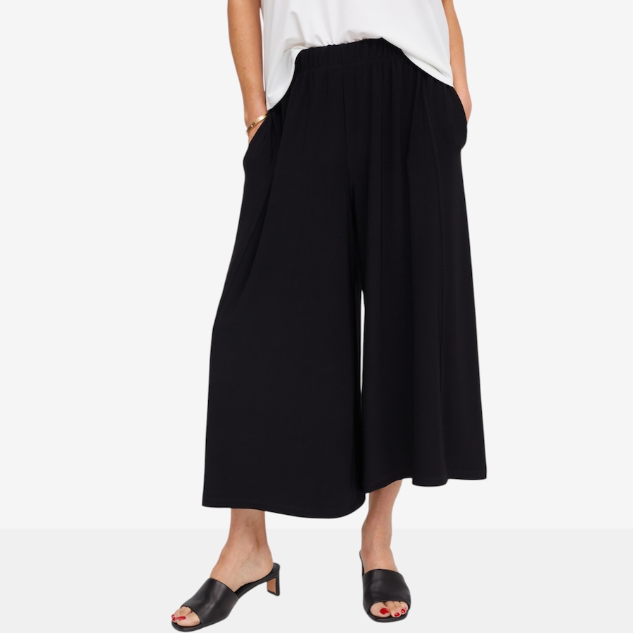 Image 125159_BLK.jpg, Product 125-159 / Price $79.99, Kim & Co. Brazil Knit Roxy Culottes from Kim & Co. on TSC.ca's Fashion department