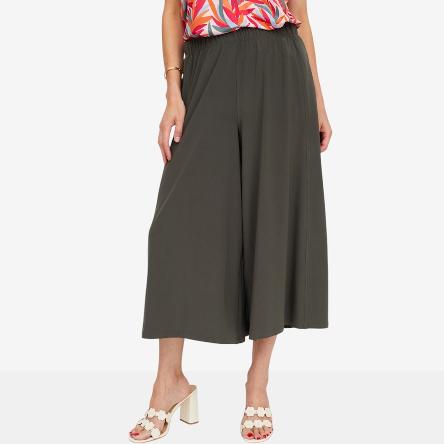 Image 125159_KHA.jpg, Product 125-159 / Price $79.99, Kim & Co. Brazil Knit Roxy Culottes from Kim & Co. on TSC.ca's Fashion department