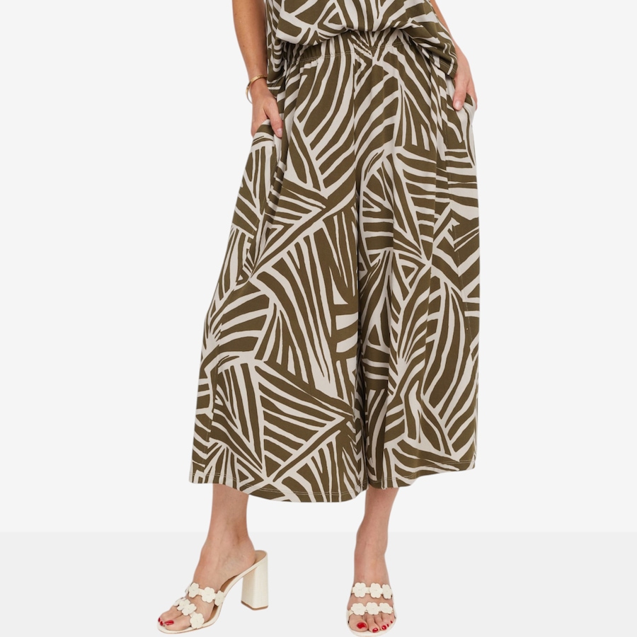 Image 125159_KHASD.jpg, Product 125-159 / Price $79.99, Kim & Co. Brazil Knit Roxy Culottes from Kim & Co. on TSC.ca's Fashion department