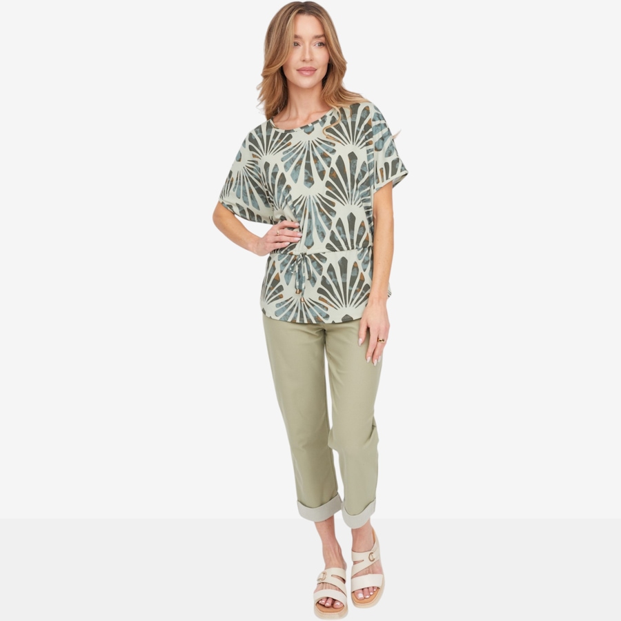Image 125161_ALTMORE2.jpg, Product 125-161 / Price $59.99 - $79.99, Kim & Co. Deluxe Denim Knit Cuffed Cropped Length Pant from Kim & Co. on TSC.ca's Fashion department