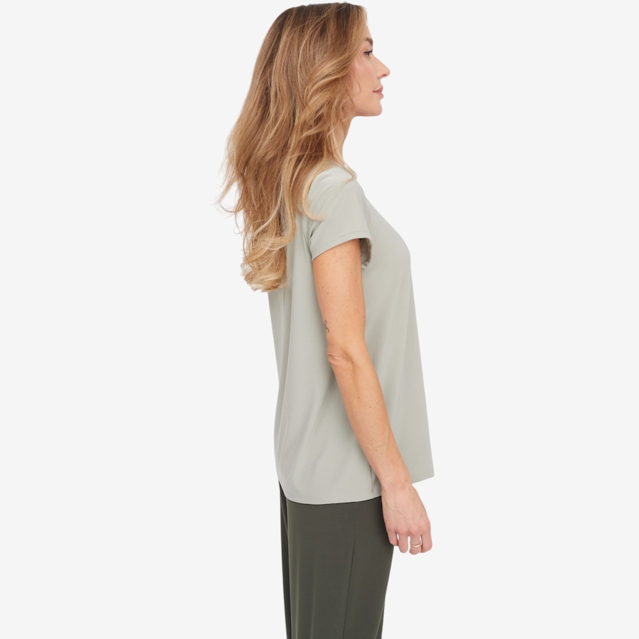 Image 125170_ALTMORE2.jpg, Product 125-170 / Price $54.99 - $64.99, Kim & Co. Deluxe Brazil Knit Short Sleeve T-Shirt from Kim & Co. on TSC.ca's Fashion department