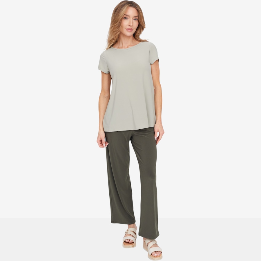 Image 125170_ALTMORE3.jpg, Product 125-170 / Price $54.99 - $64.99, Kim & Co. Deluxe Brazil Knit Short Sleeve T-Shirt from Kim & Co. on TSC.ca's Fashion department