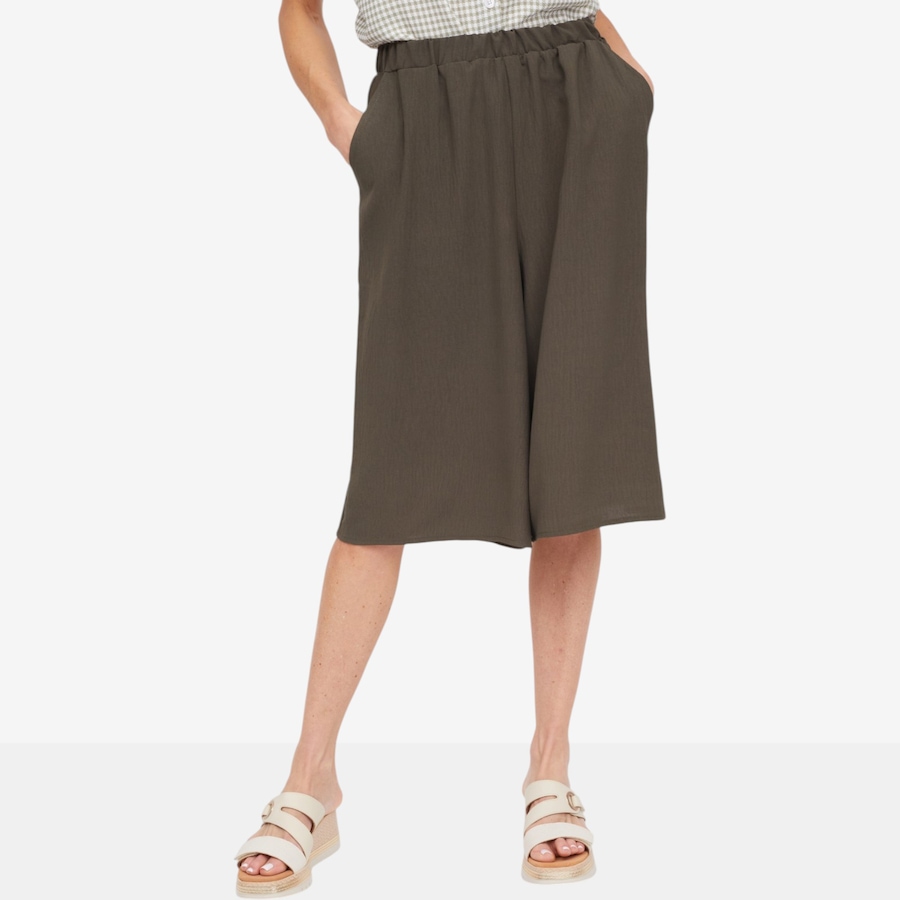 Image 125171_SVS.jpg, Product 125-171 / Price $64.99, Kim & Co. Crinkle Poplin Mila Shorts with Pockets from Kim & Co. on TSC.ca's Fashion department