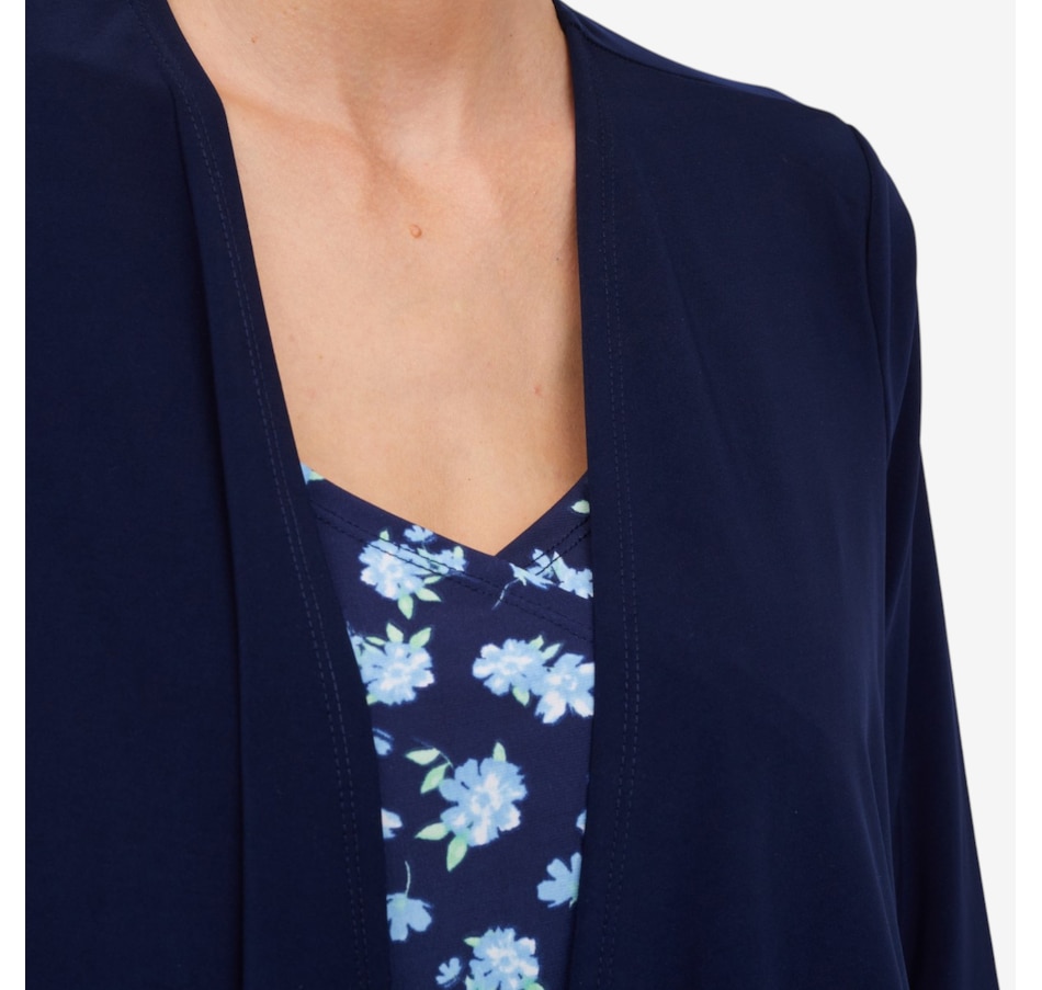 Image 125208_ALTMORE1.jpg, Product 125-208 / Price $57.99, Kim & Co. Deluxe Brazil Knit 3/4 Length Sleeve Bolero from Kim & Co. on TSC.ca's Fashion department