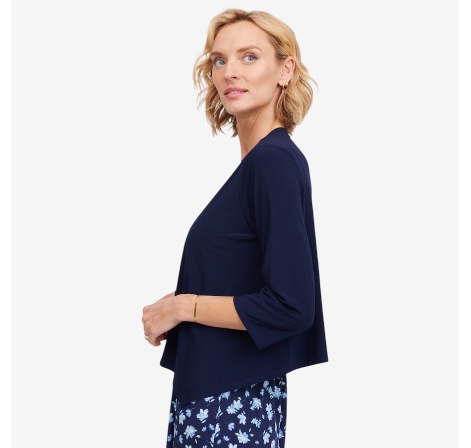 Image 125208_ALTMORE2.jpg, Product 125-208 / Price $57.99, Kim & Co. Deluxe Brazil Knit 3/4 Length Sleeve Bolero from Kim & Co. on TSC.ca's Fashion department