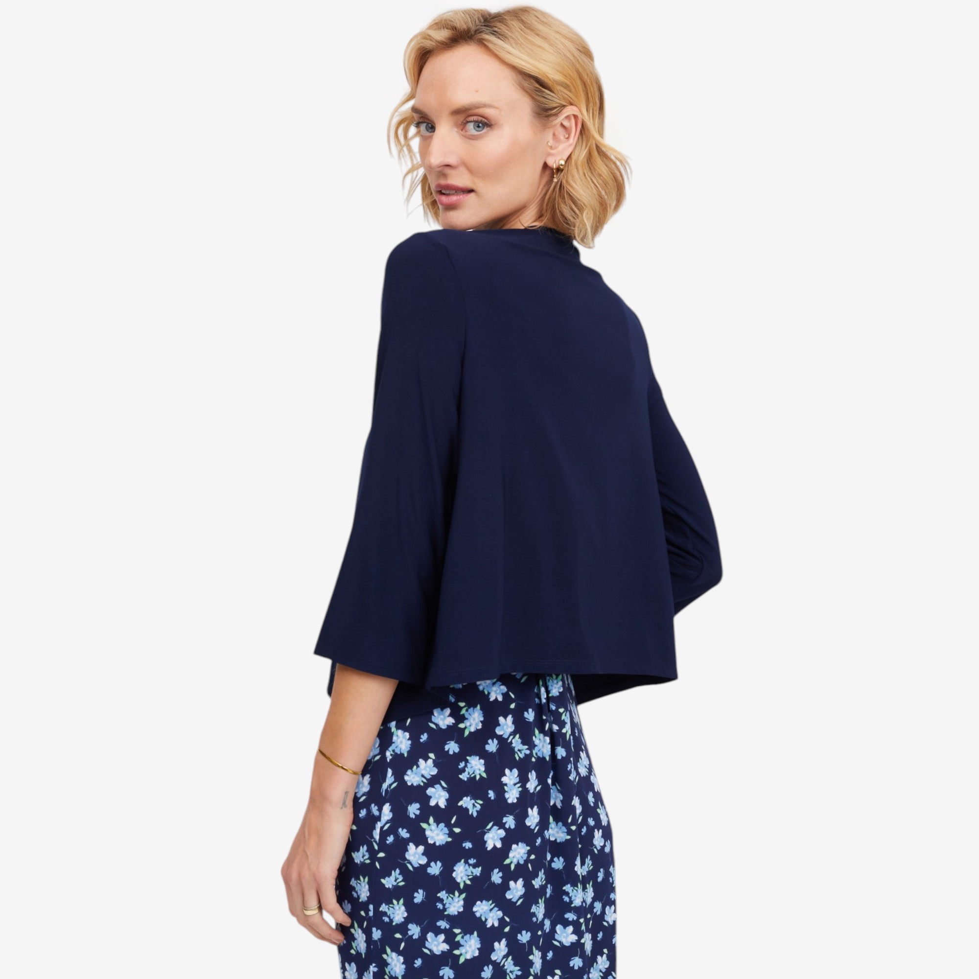 Kim & Co. Deluxe Brazil Knit 3/4 Length Sleeve Bolero - TSC.ca