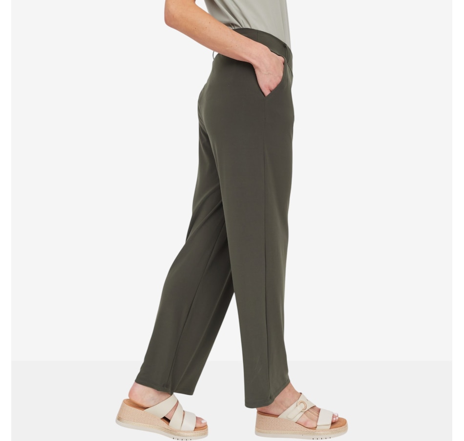 Image 125210_ALTMORE1.jpg, Product 125-210 / Price $69.99, Kim & Co. Deluxe Brazil Knit Katy Straight Leg Pant from Kim & Co. on TSC.ca's Fashion department