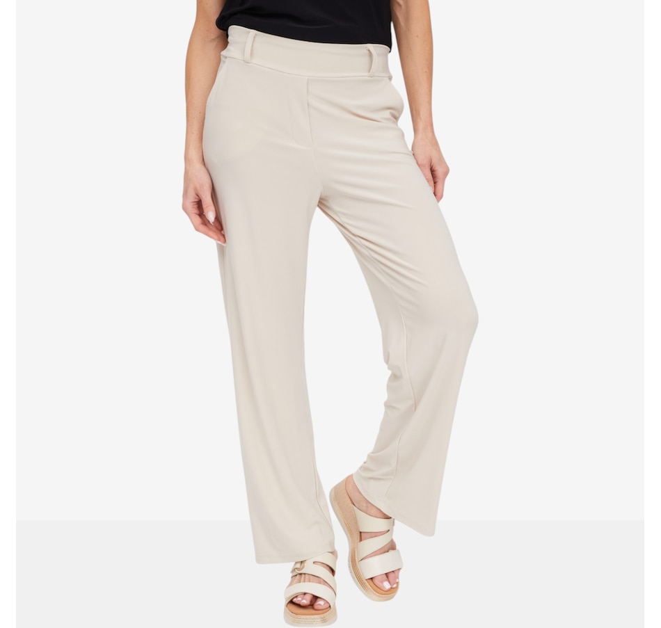 Image 125210_ALTMORE3.jpg, Product 125-210 / Price $69.99, Kim & Co. Deluxe Brazil Knit Katy Straight Leg Pant from Kim & Co. on TSC.ca's Fashion department