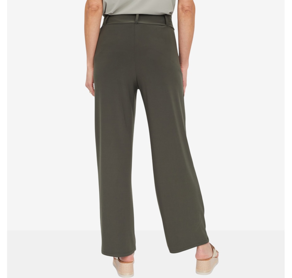 Image 125210_ALTMORE4.jpg, Product 125-210 / Price $69.99, Kim & Co. Deluxe Brazil Knit Katy Straight Leg Pant from Kim & Co. on TSC.ca's Fashion department
